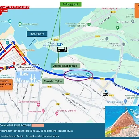 Les Mouettes 2 Appartement *